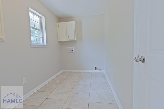 52 Pheasant Way, Hinesville, GA 31313 - washroom featuring cabinet space, washer hookup, and baseboards
