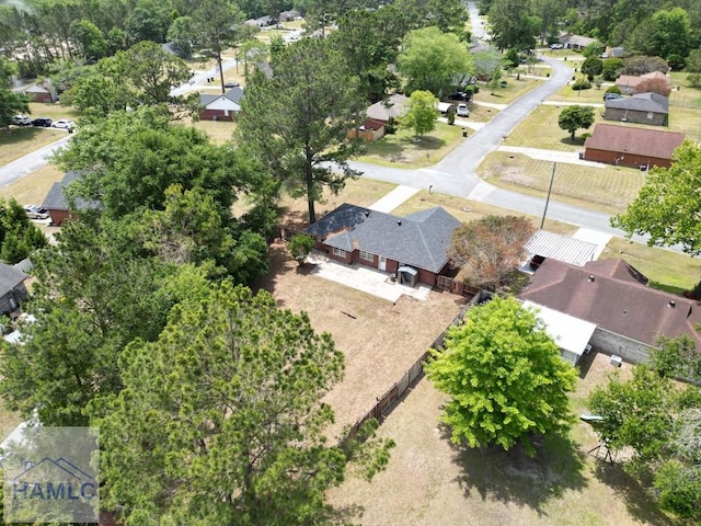 52 Pheasant Way, Hinesville, GA 31313 - drone / aerial view featuring a residential view