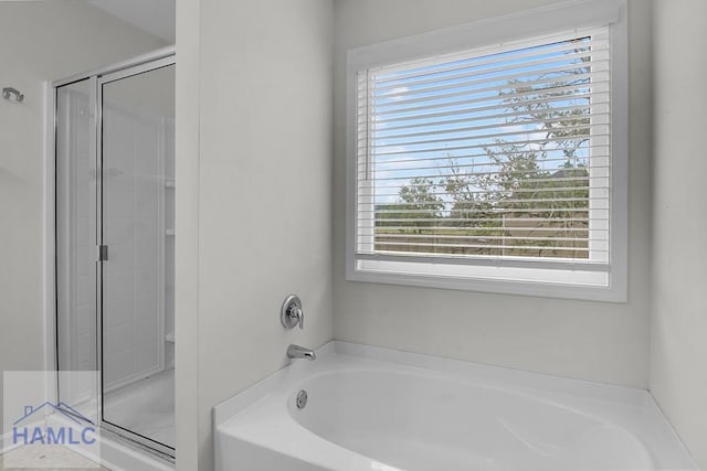 134 Dove Run Dr NE, Ludowici, GA 31316 - full bathroom with a bath and a stall shower