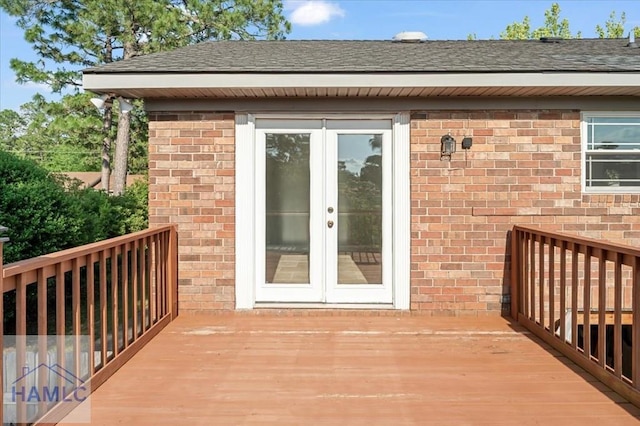 1019 Bacon Rd, Hinesville, GA 31313 - wooden deck featuring french doors