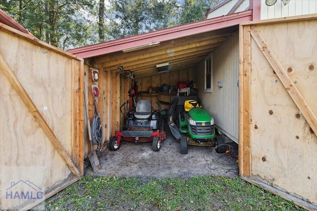 view of car parking