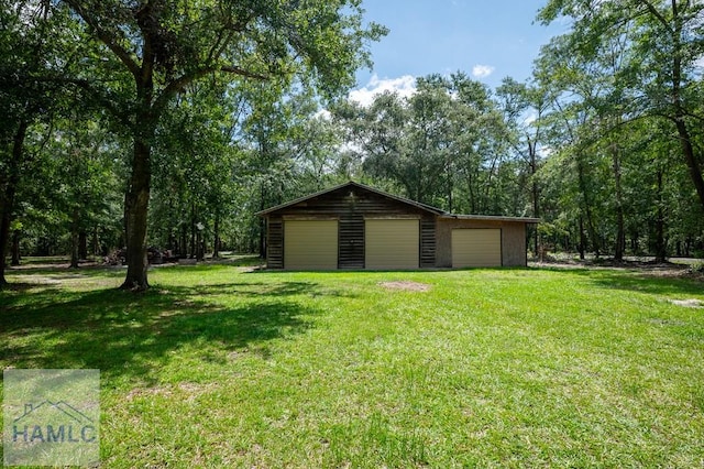 3638 Tibet Rd, Ludowici, GA 31316 - view of detached garage