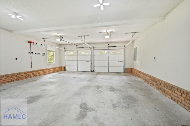 3638 Tibet Rd, Ludowici, GA 31316 - garage featuring a garage door opener