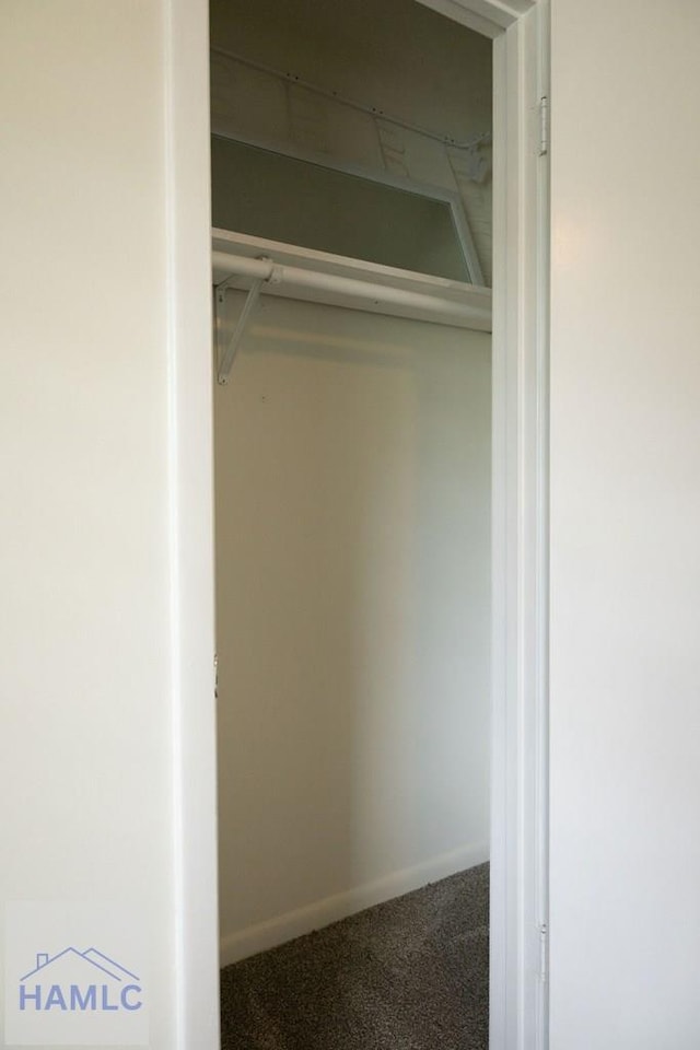 view of closet