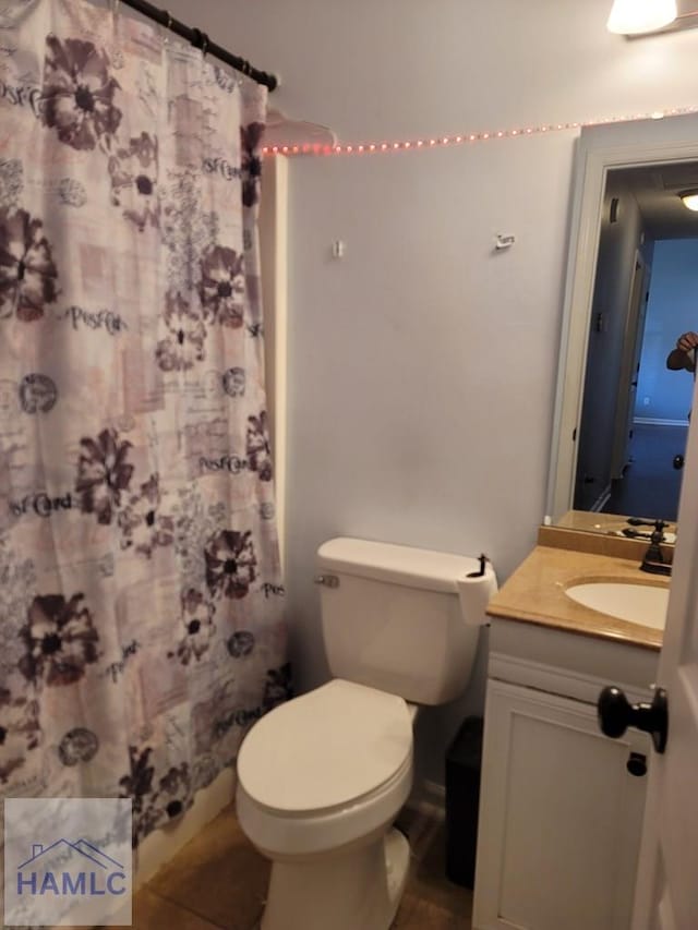 1441 Coalition Cir, Hinesville, GA 31313 - bathroom with vanity and curtained shower