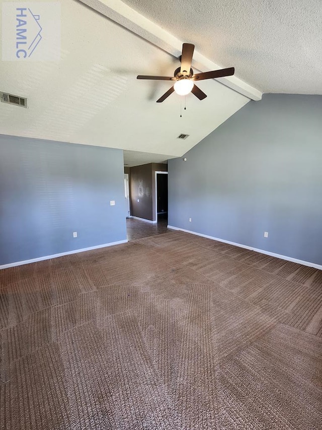 1302 Loblolly Dr, Hinesville, GA 31313 - carpeted empty room with ceiling fan and baseboards
