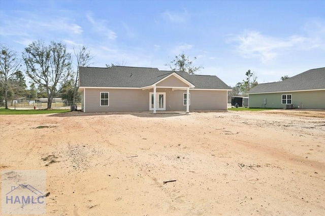 view of back of house