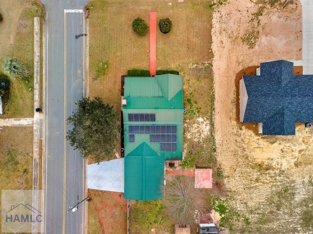 drone / aerial view