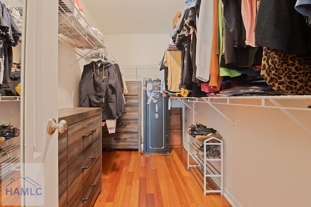 435 Arlington Dr, Hinesville, GA 31313 - spacious closet featuring light wood-style flooring