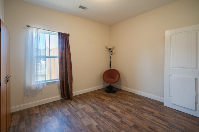 361 Thorp Cir, Hinesville, GA 31313 - empty room with dark wood-type flooring