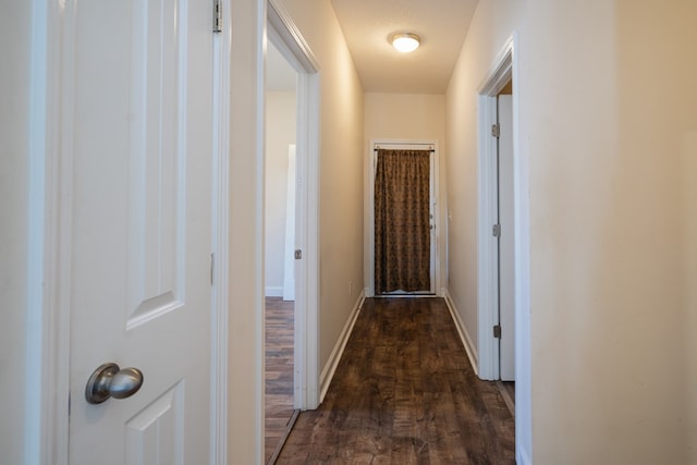 361 Thorp Cir, Hinesville, GA 31313 - corridor with dark wood-type flooring