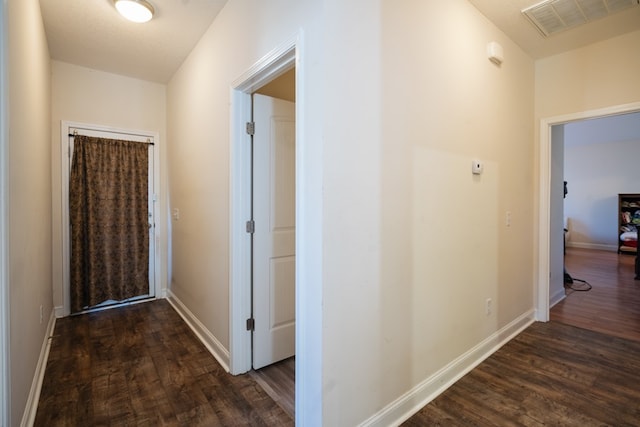 361 Thorp Cir, Hinesville, GA 31313 - corridor with dark hardwood / wood-style floors