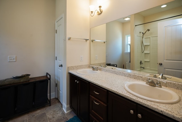 361 Thorp Cir, Hinesville, GA 31313 - bathroom featuring washtub / shower combination and vanity