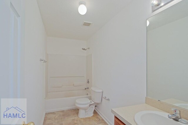 1 Blackberry Ln, Port Wentworth, GA 31407 - full bathroom featuring vanity, toilet, tub / shower combination, and baseboards