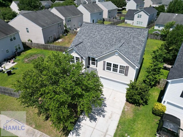 1 Blackberry Ln, Port Wentworth, GA 31407 - aerial perspective of suburban area