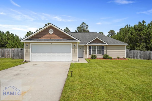 138 Forest St NE, Ludowici, GA 31316 - single story home with concrete driveway and an attached garage