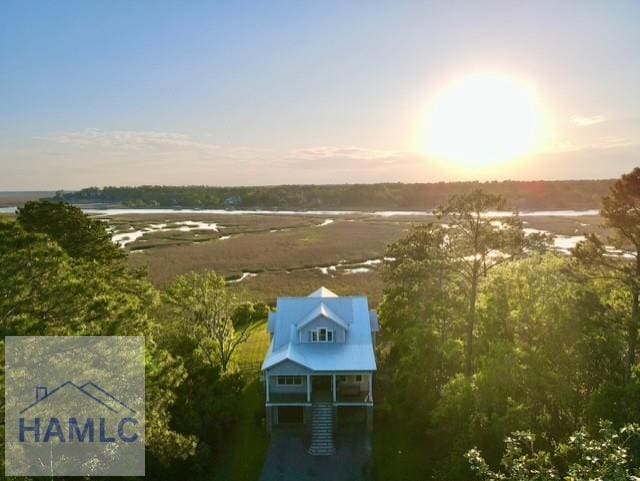 1018 Sweet Hill Rd, Richmond Hill, GA 31324 - aerial view of property and surrounding area