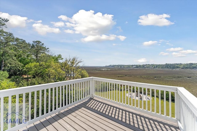 view of deck