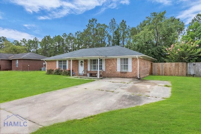 1325 Loblolly Dr, Hinesville, GA 31313 - single story home with brick siding and driveway