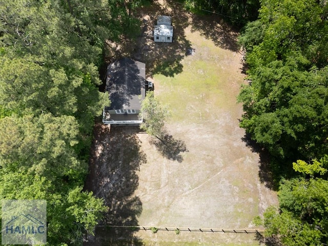 drone / aerial view