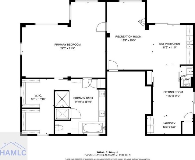 132 River Rd, Midway, GA 31320 - home floor plan