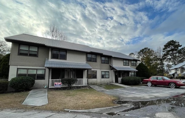 view of front of home with a porch