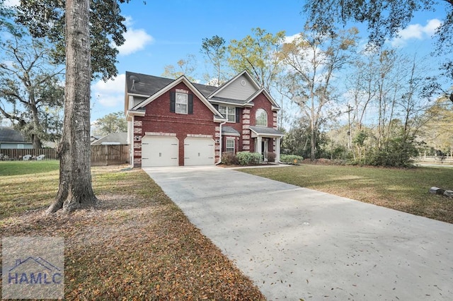 23 Veranda Trl, Midway, GA 31320 - traditional-style house featuring an attached garage, driveway, and brick siding