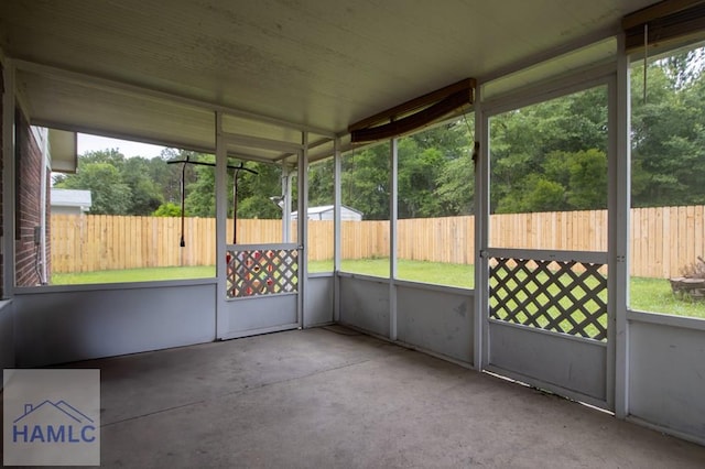 1453 Fritts Ct, Hinesville, GA 31313 - view of unfurnished sunroom