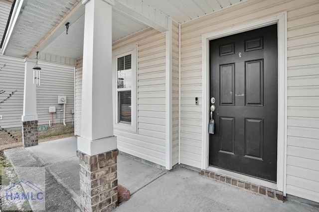 view of entrance to property