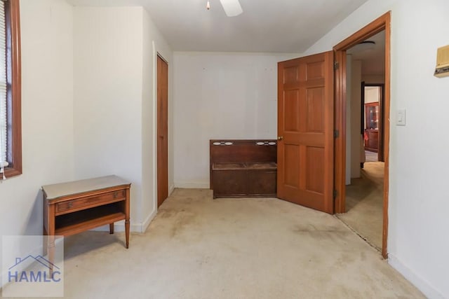 707 Church St, Claxton, GA 30417 - hall featuring carpet flooring and baseboards