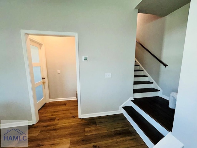 173 Akins Ranch Rd NE, Ludowici, GA 31316 - stairs featuring wood finished floors