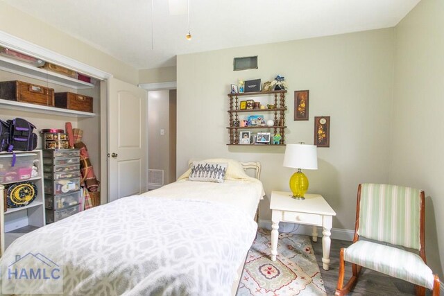 375 Eastridge Rd, Savannah, GA 31406 - bedroom featuring wood-type flooring