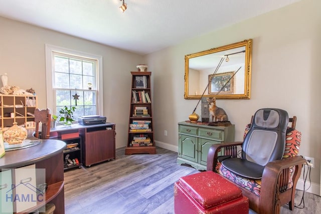 375 Eastridge Rd, Savannah, GA 31406 - sitting room with light hardwood / wood-style flooring