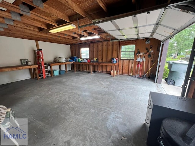224 Bacon St, Jesup, GA 31545 - garage featuring a workshop area