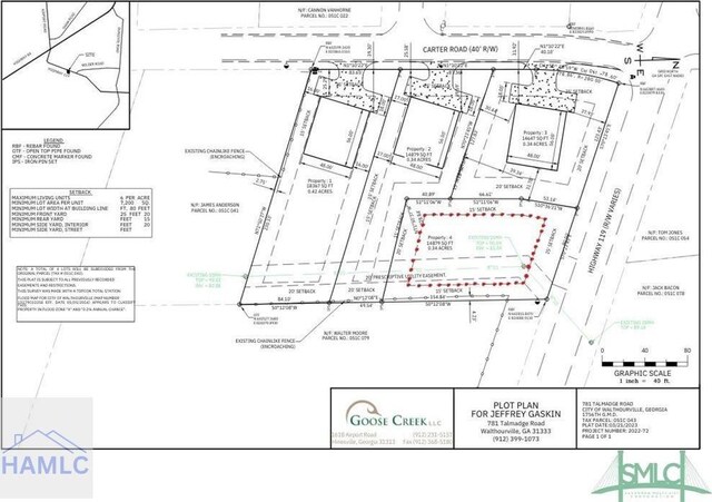 781 Talmadge Rd, Allenhurst, GA 31301 - view of floor plan / room layout