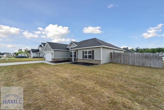 91 Thomas Way SE, Ludowici, GA 31316 - view of front of house with an attached garage and driveway