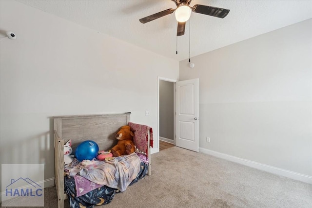 91 Thomas Way SE, Ludowici, GA 31316 - bedroom with carpet and a ceiling fan