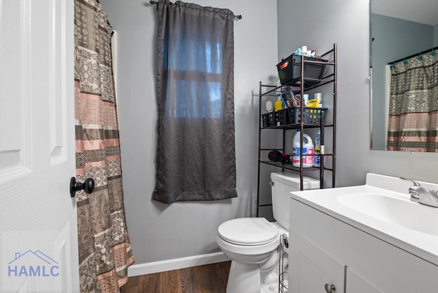 206 W Jones Ave, Statesboro, GA 30458 - bathroom with wood finished floors and vanity
