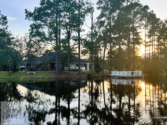 property view of water