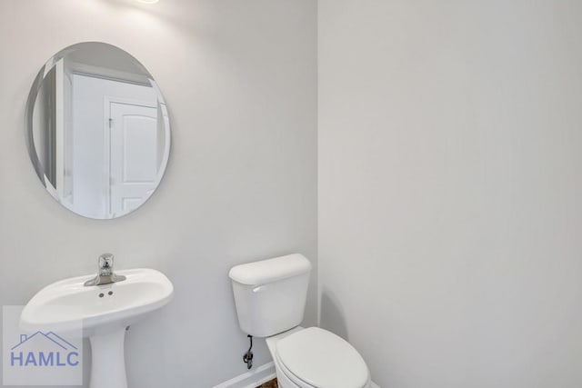 89 Morgan Field Blvd, Ludowici, GA 31316 - half bath with baseboards and toilet
