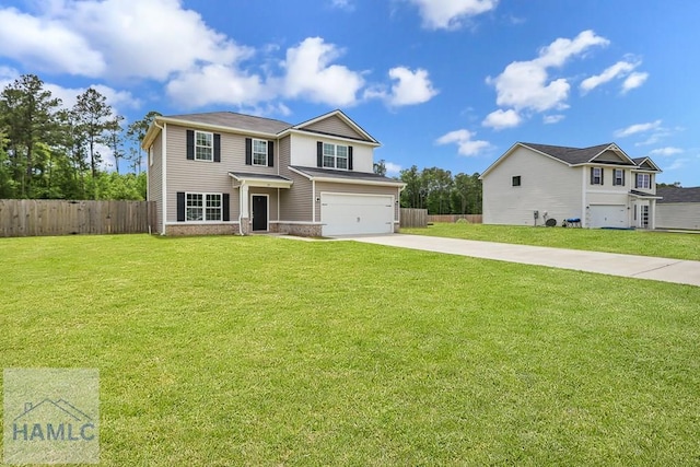 89 Morgan Field Blvd, Ludowici, GA 31316 - view of front of property featuring an attached garage and driveway