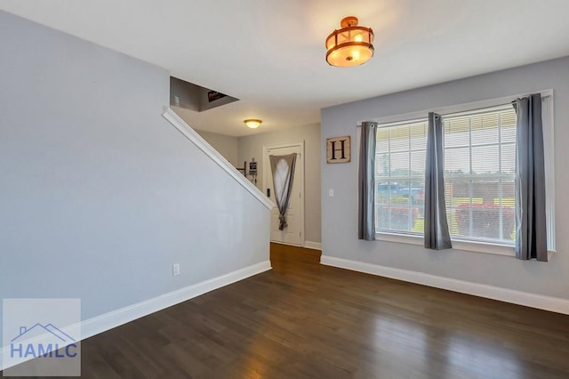 243 Forest St, Ludowici, GA 31316 - interior space with baseboards and wood finished floors