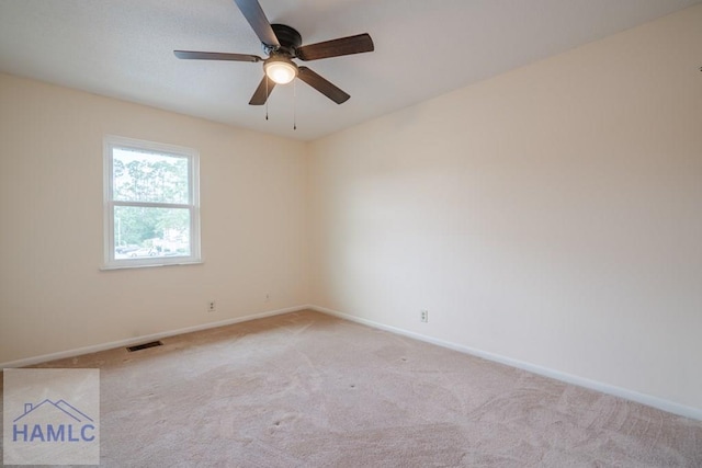 727S Main St Unit 121, Hinesville, GA 31313 - empty room featuring light colored carpet and a ceiling fan