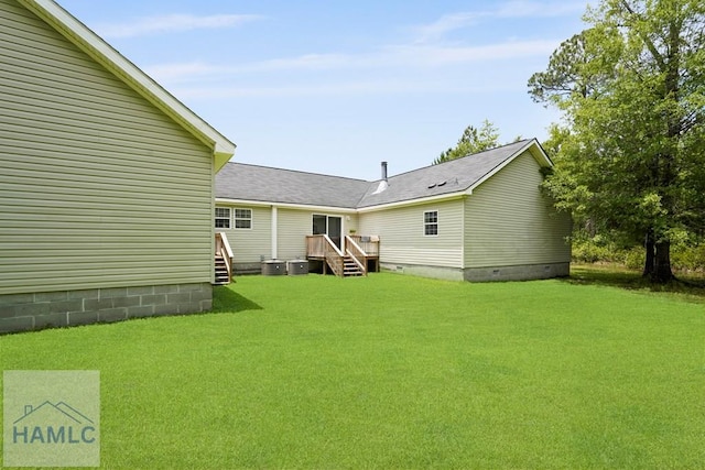 550 Brogdon Rd, Guyton, GA 31312 - view of green lawn featuring cooling unit