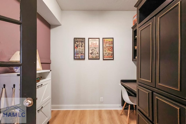 645 Littlefield St, Jesup, GA 31546 - home office featuring light wood-style floors and baseboards