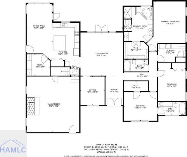 645 Littlefield St, Jesup, GA 31546 - view of home floor plan