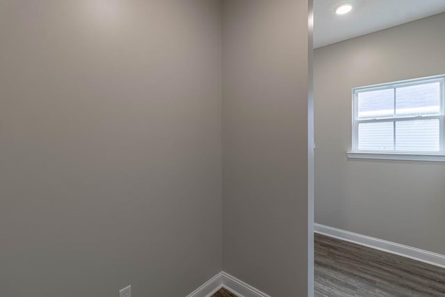 404 Talmadge Rd, Allenhurst, GA 31301 - spare room featuring dark wood finished floors and recessed lighting