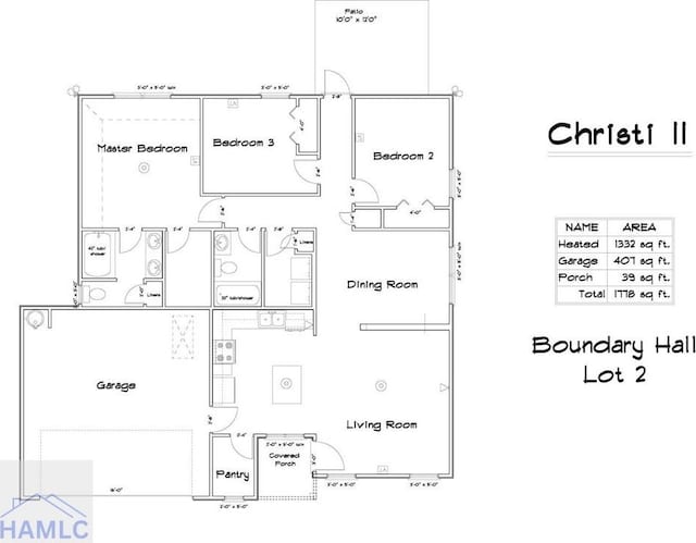 413 Hardman Rd, Hinesville, GA 31313 - view of home floor plan