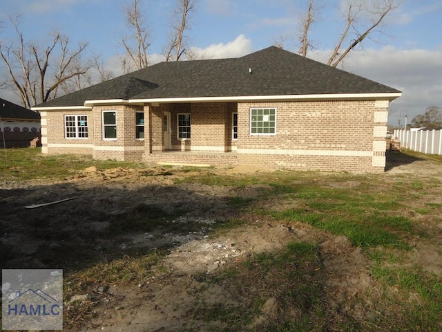 view of back of house