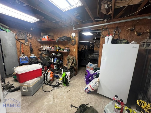 189 Sooner Dr, Jesup, GA 31545 - unfinished basement featuring a workshop area